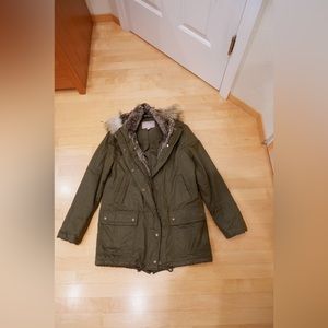 Banana Republic Olive Green Winter Jacket